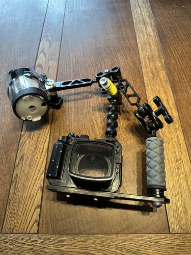 Fisheye camera housing - , with